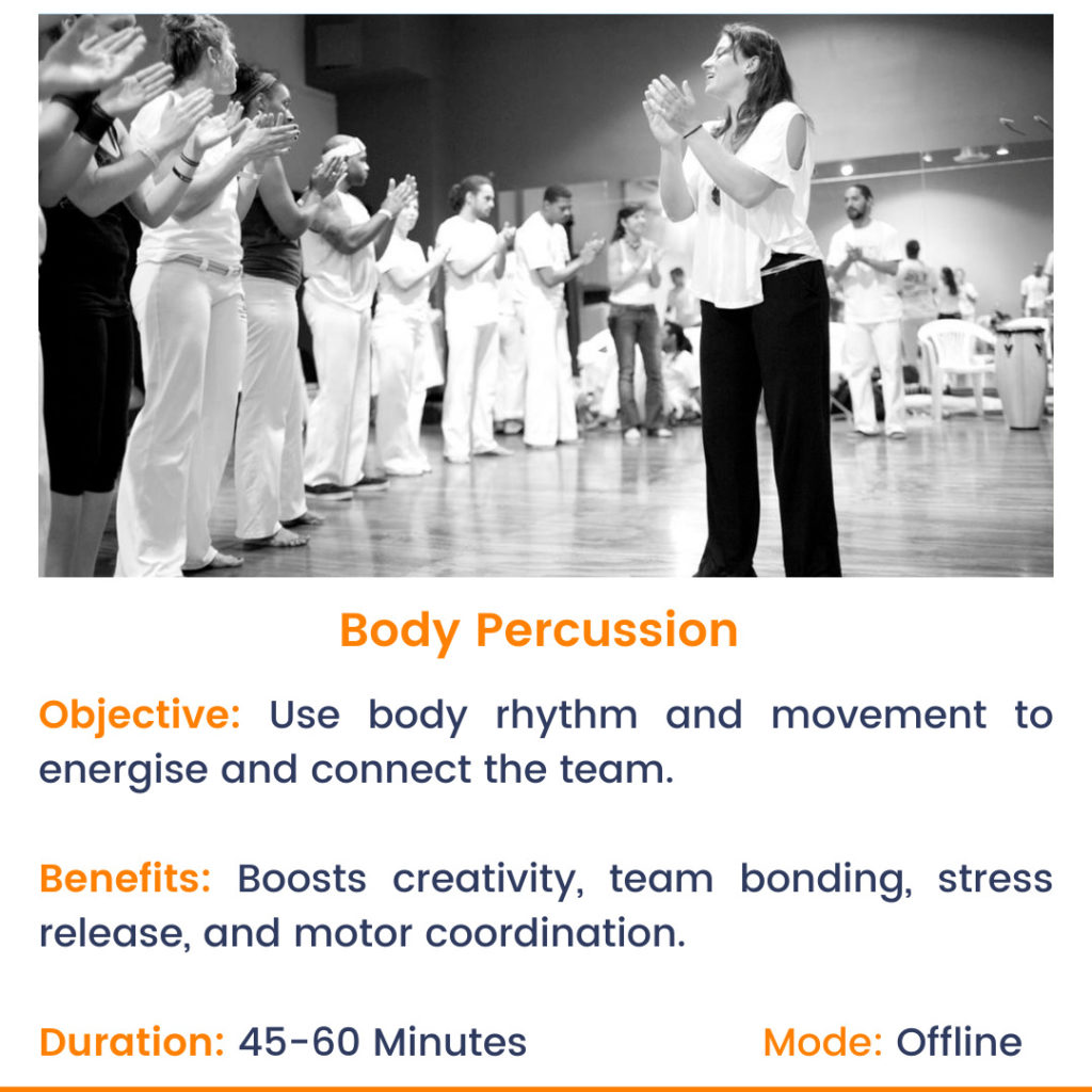 Corporate yoga, sound healing zumba Athletes Employee Engagement, Team building activities, Employee wellness